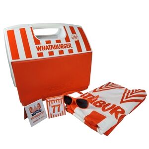 Whataburger Igloo Playmate Elite 16qt 30 Can Whatacooler Swivel Lid Cooler Kit